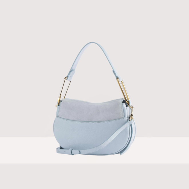 Handtas Magie Mini Suede Mist Blue