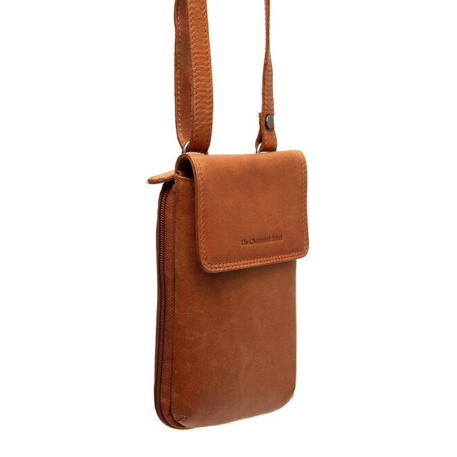 Telefoontasje Langley Cognac