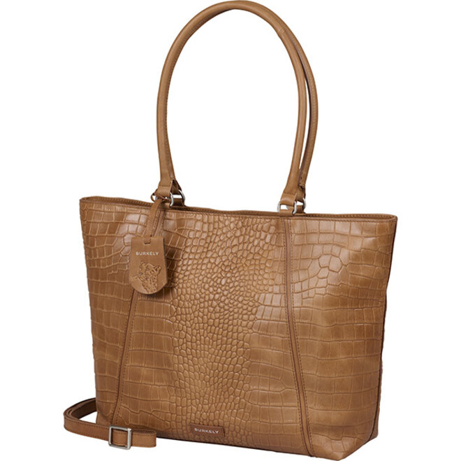 Cool Colbie Wide Tote 15,6" Cognac