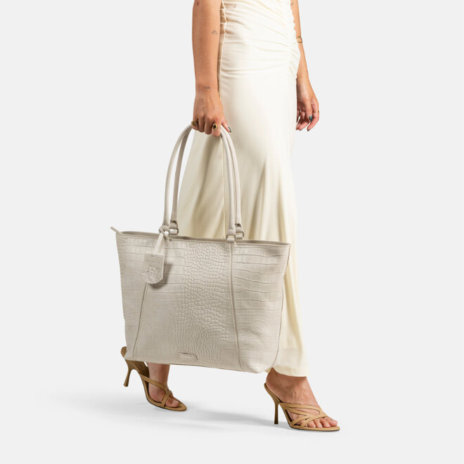 Cool Colbie Wide Tote 15,6 inch Off White