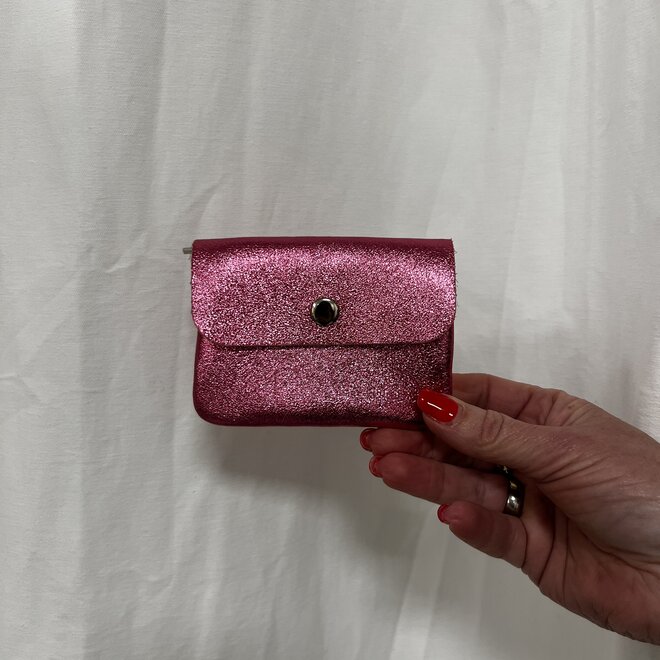 Pretty Purse Metallic Klein Roze