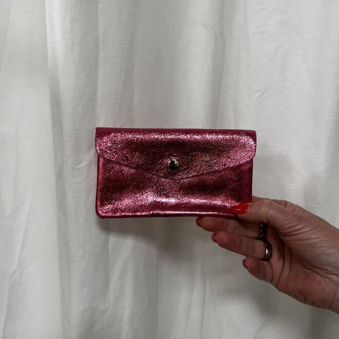 Pretty Purse Metallic Roze