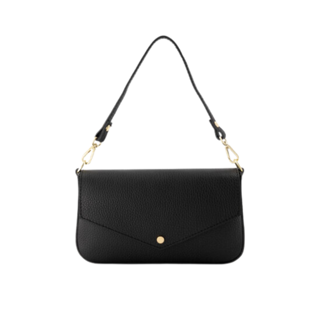 Brandy Clutch / Schoudertasje Zwart