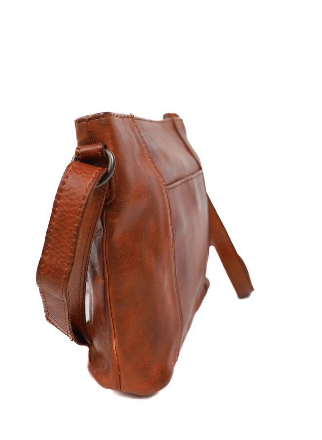 Kleine schoudertas CL44507 Zoë Cognac