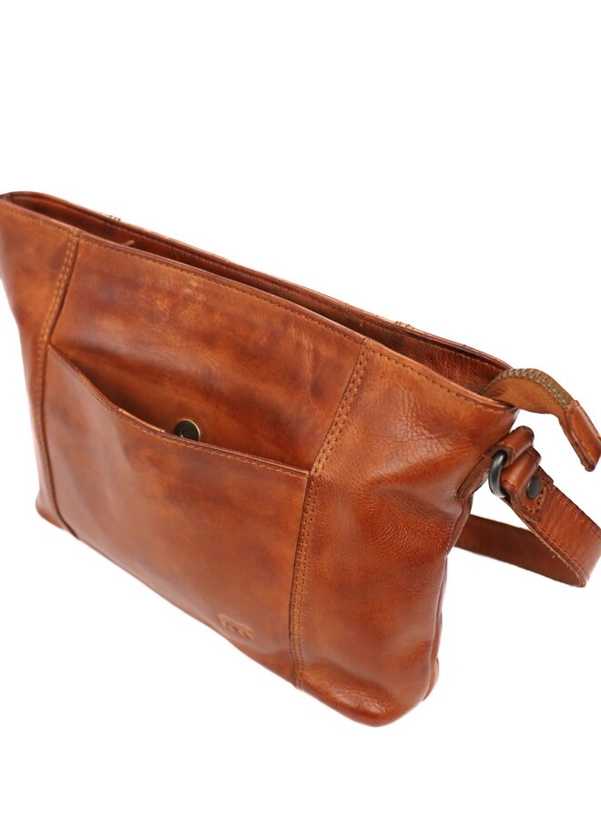 Kleine schoudertas CL44507 Zoë Cognac