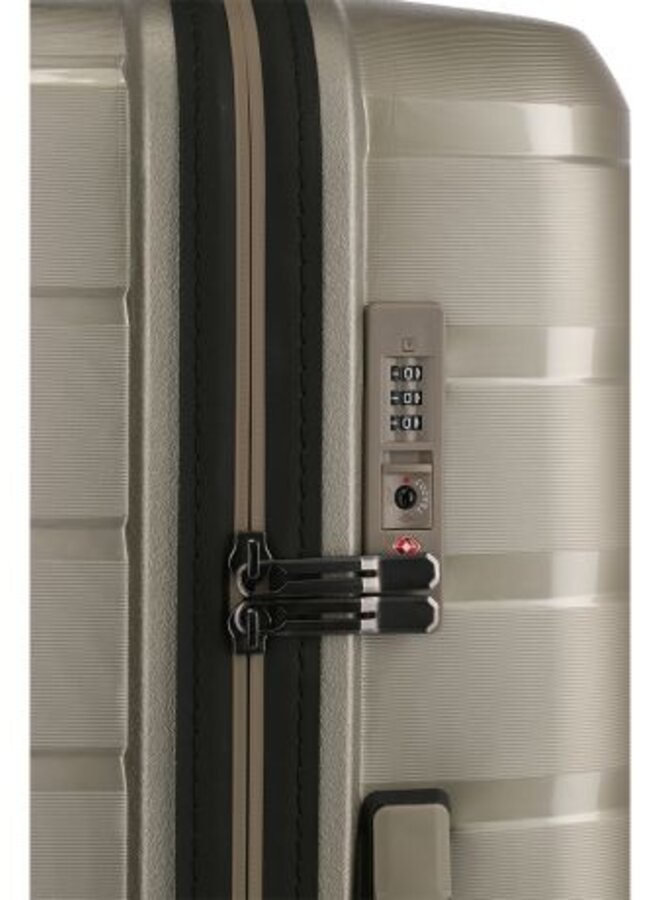 Air Base 4w Trolley L Champagne Metal