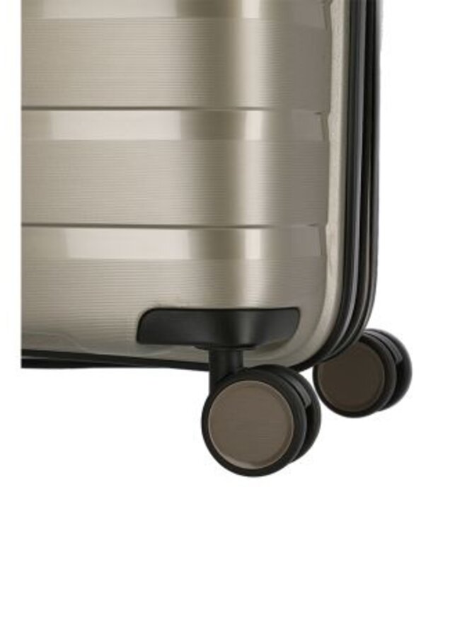 Air Base 4w Trolley M Champagne Metal