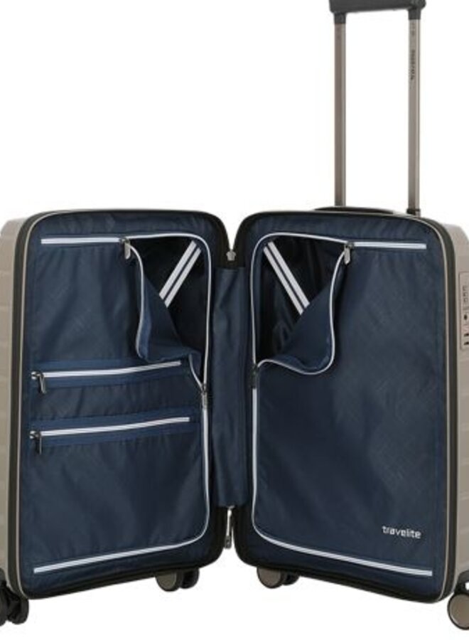 Air Base 4w Handbagage Koffer Champagne Metal