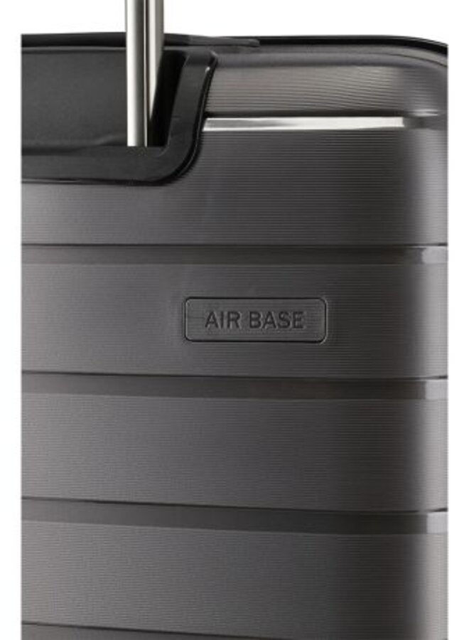 Air Base 4 w Koffer Handbagage Anthracite Metal