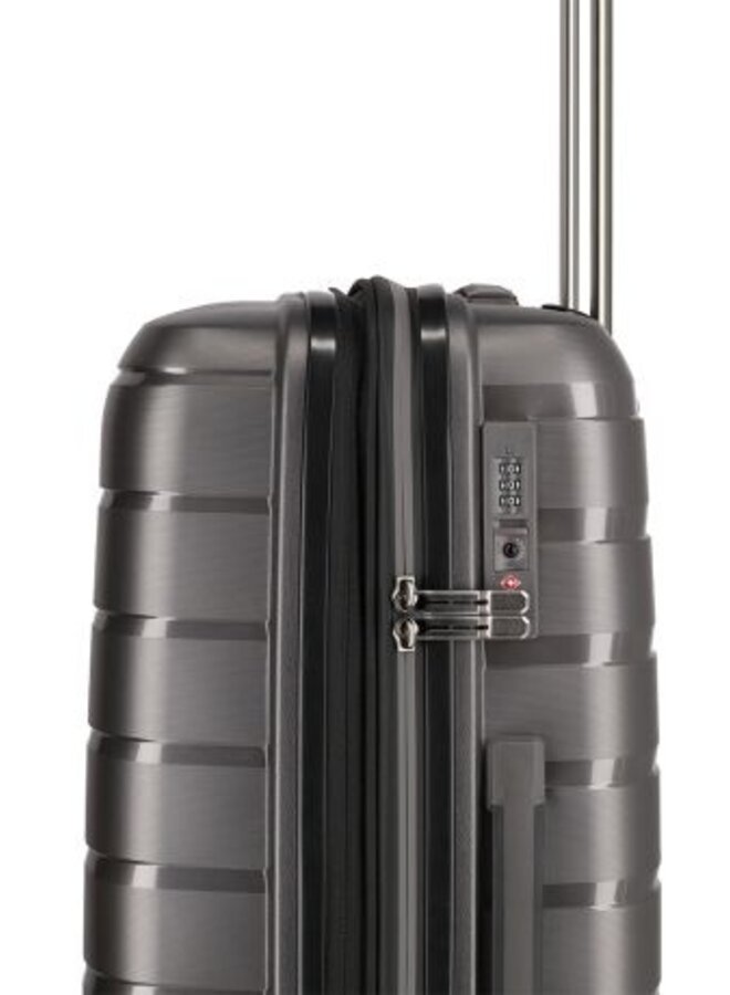 Air Base 4 w Koffer Handbagage Anthracite Metal