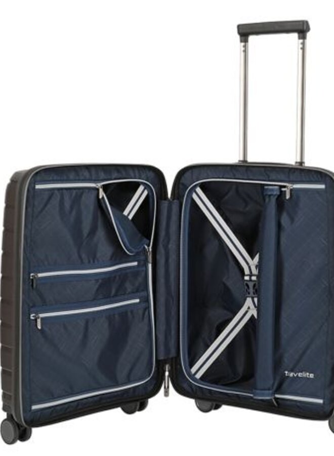 Air Base 4 w Koffer Handbagage Anthracite Metal