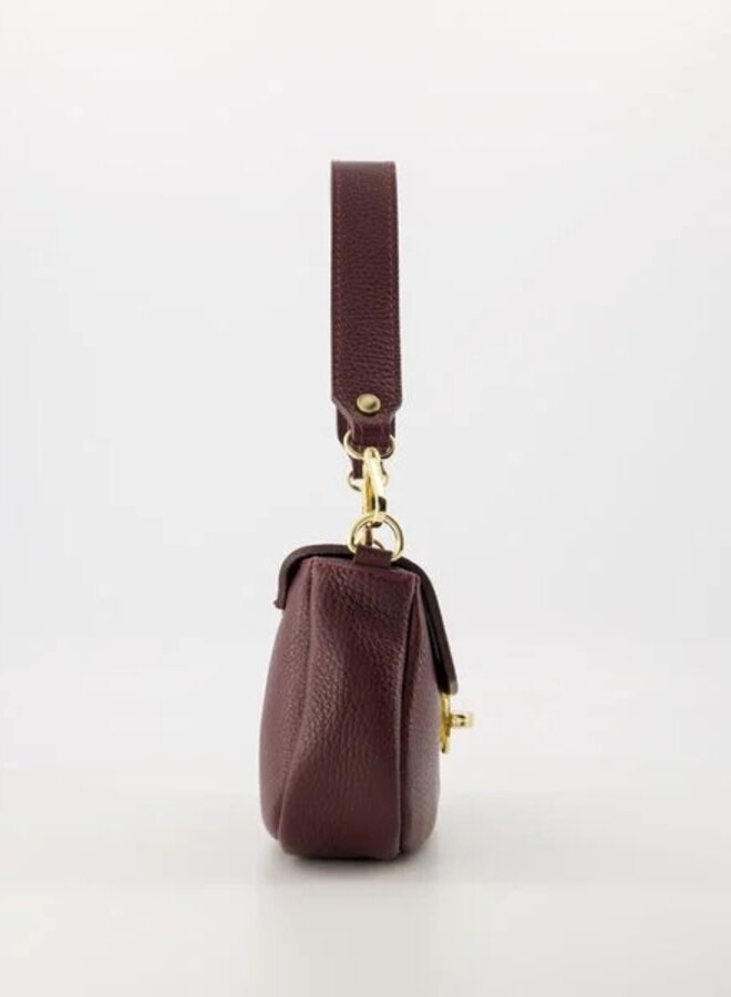 Marissa Schoudertasje Bordeaux