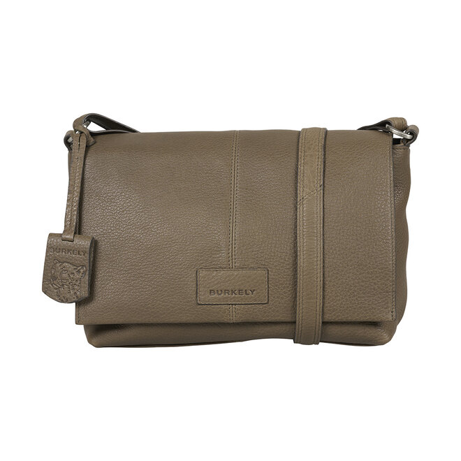 Soft Skylar Schouder Satchel Tas Taupe