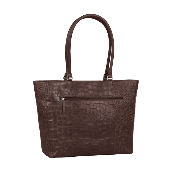 Cool Colbie Wide Tote 15,6 inch Bruin