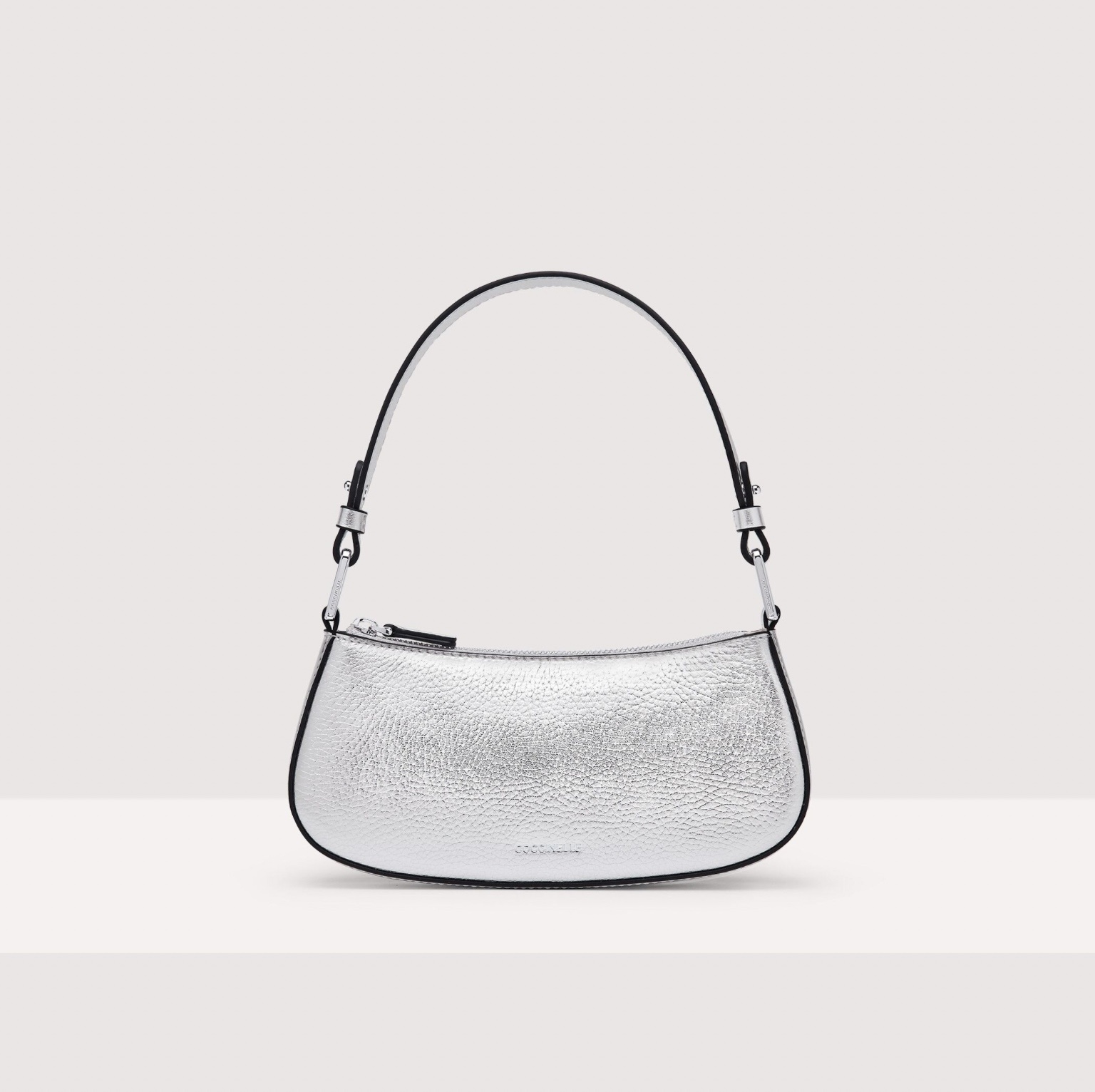Fashionstash Coccinelle Handtasje Merveille Silver Fashionstash