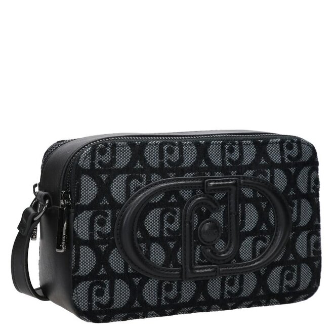 Rubino Camera Bag Jacquard Zwart