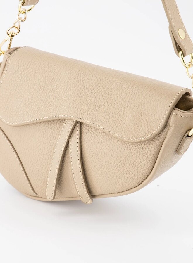 Gigi Zadeltasje Taupe