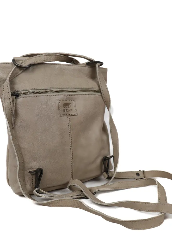 Rugzak/Schoudertas CL40273 Sandy Silver Mink