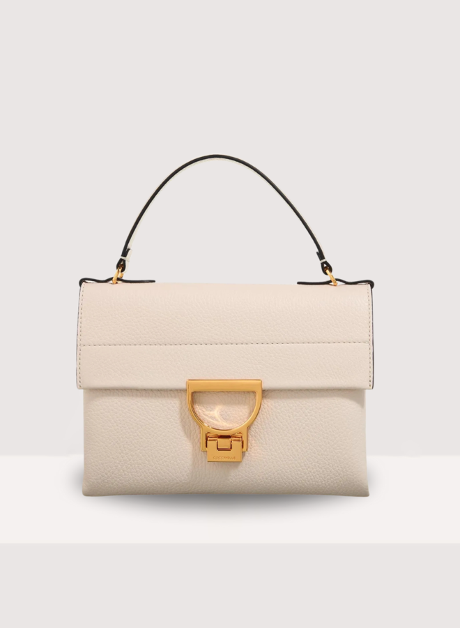 Handtas Arlettis Signature Lambskin White