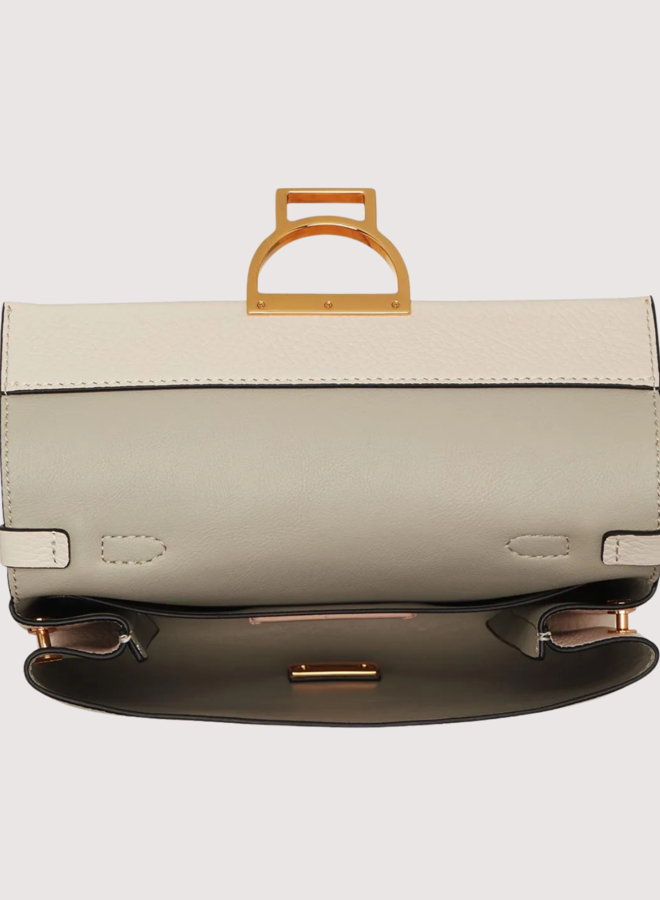 Handtas Arlettis Signature Lambskin White