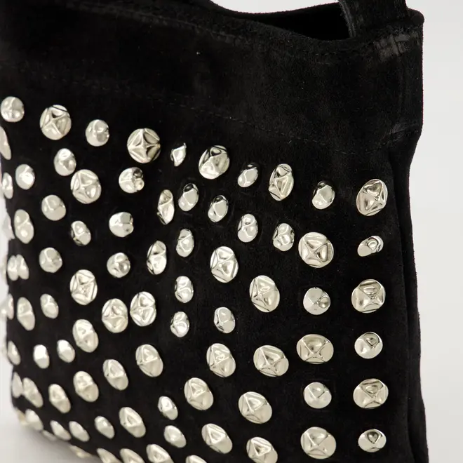 Shonda Suede Studs Zwart