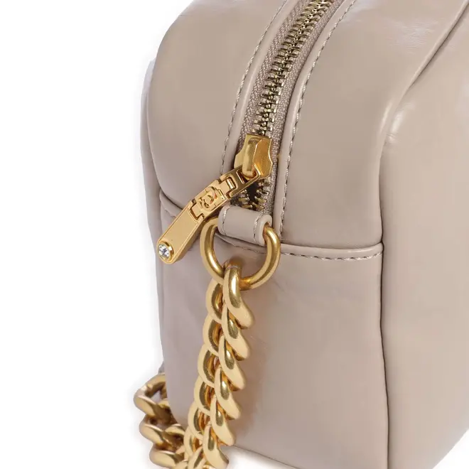 La Puffy Camera Case M Taupe