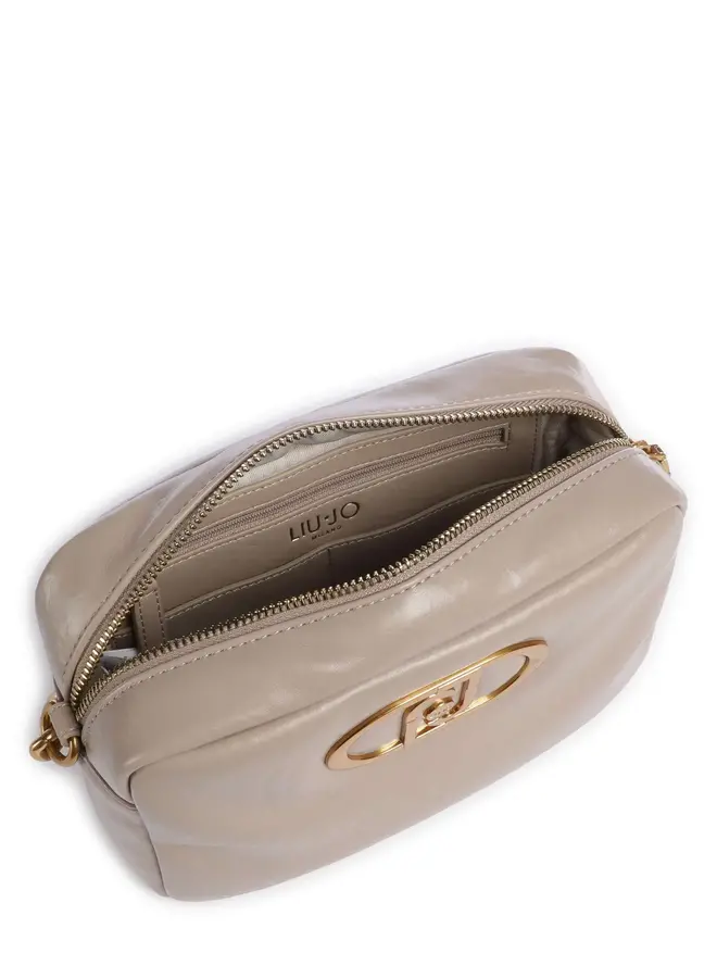 La Puffy Camera Case M Taupe