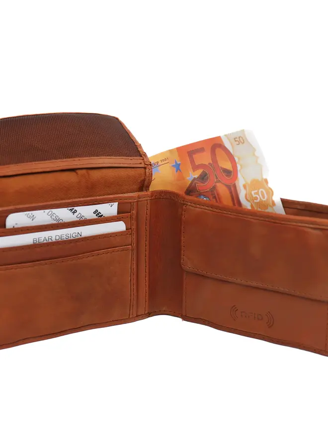 Billfold Joep CL18839 Cognac
