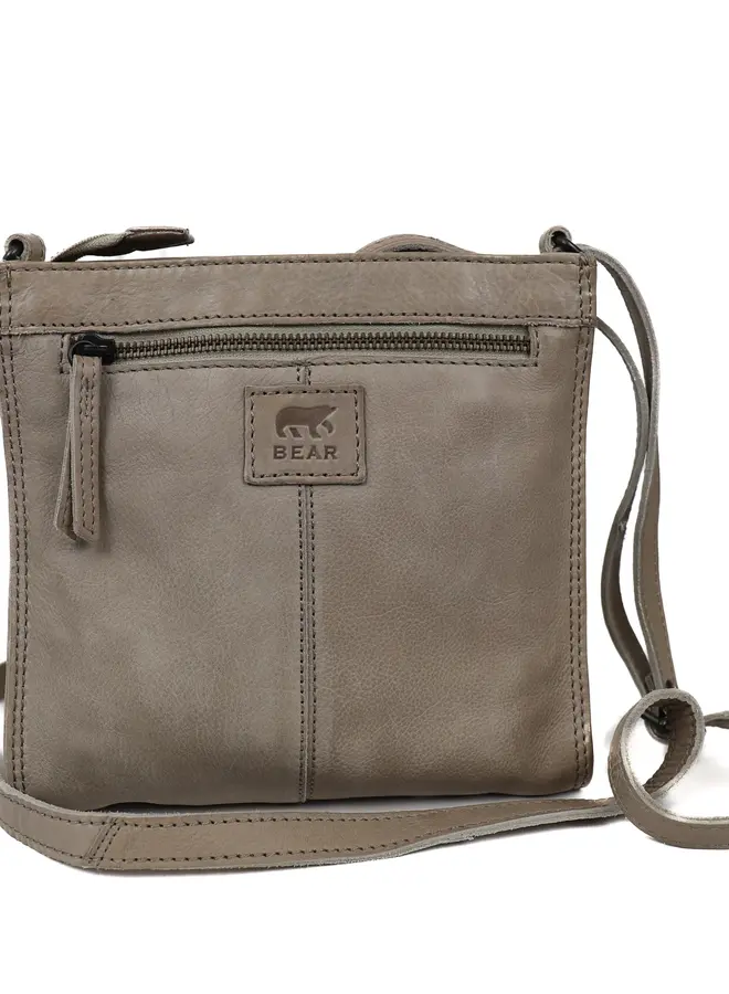 Schoudertasje Davita CL42427 Silver Mink