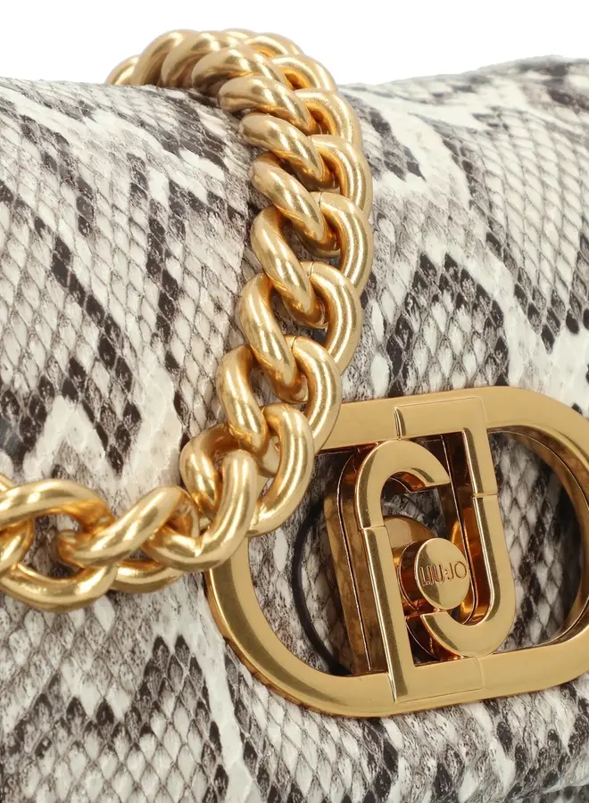 La Puffy Crossbody S Python