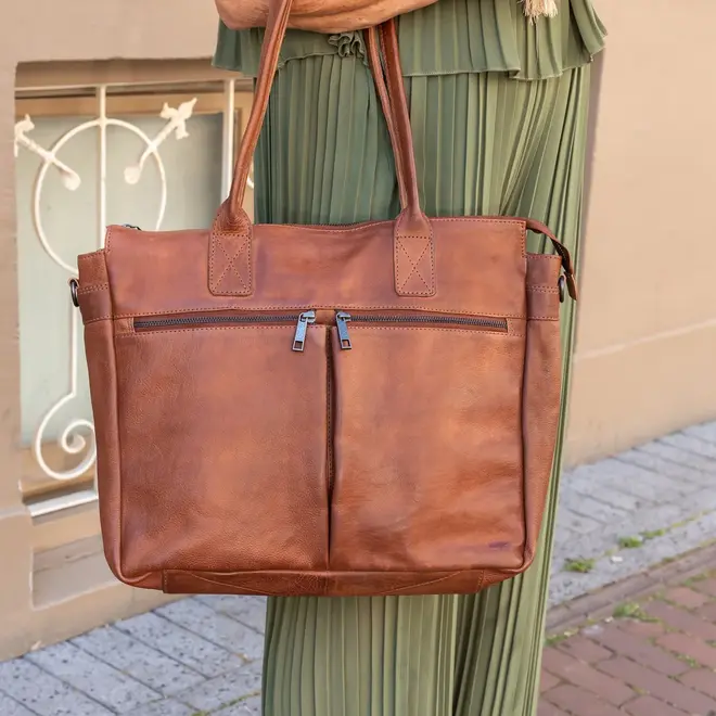 Laptoptas CP1657 Binni Cognac