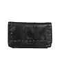 Overslag portemonnee 'Emma' CL21561 Studs Zwart