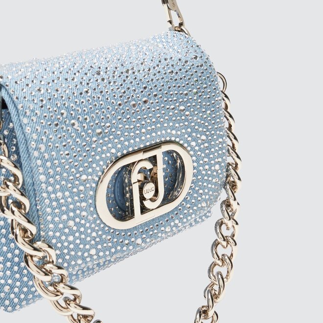 La Puffy Crossbody S Denim