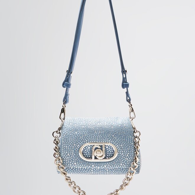 La Puffy Crossbody S Denim