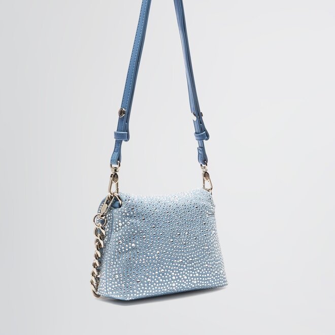 La Puffy Crossbody S Denim
