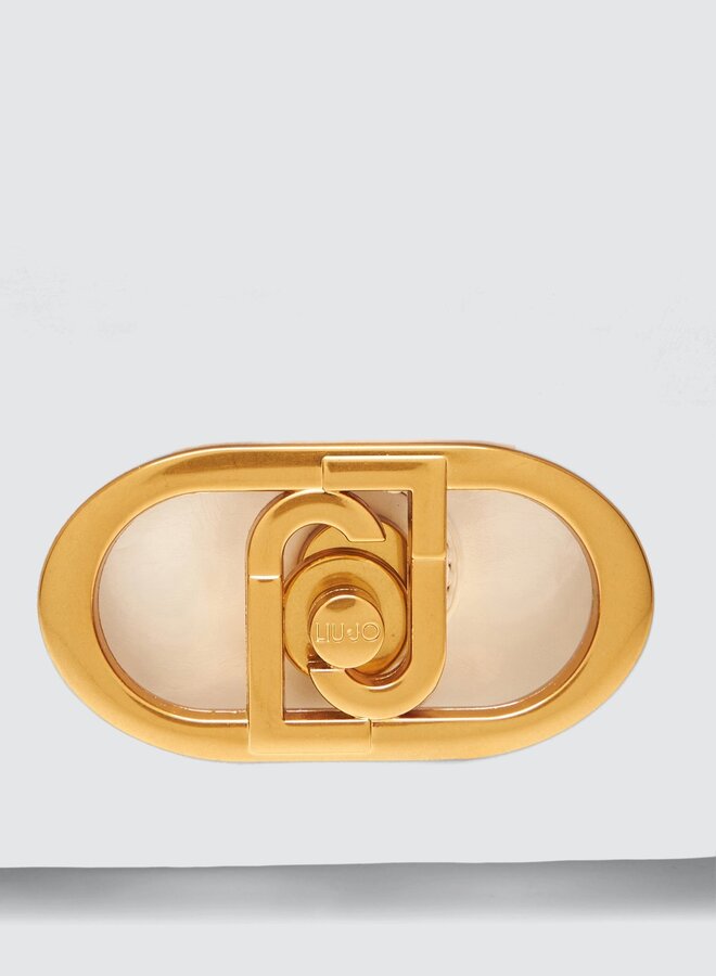 La Puffy crossbody S off white