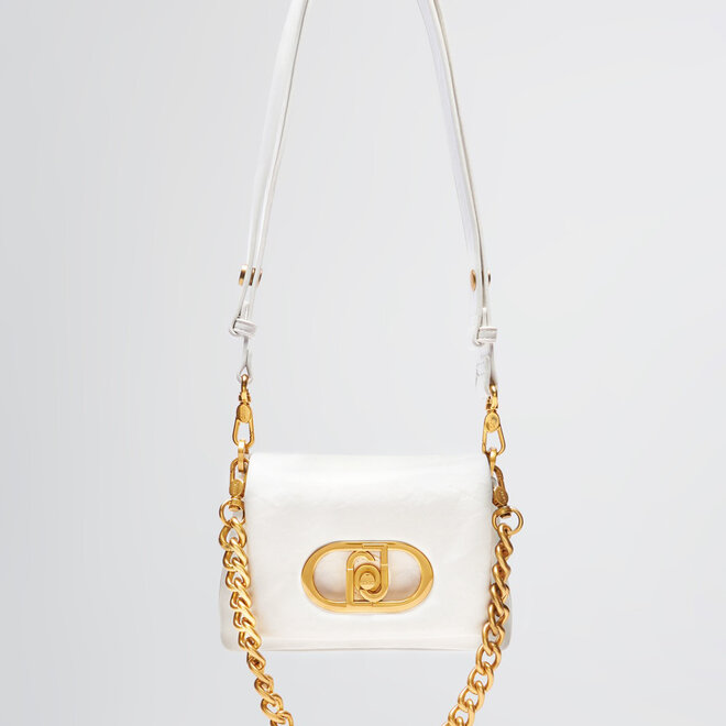 La Puffy crossbody S off white