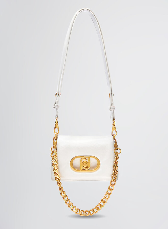 La Puffy crossbody S off white