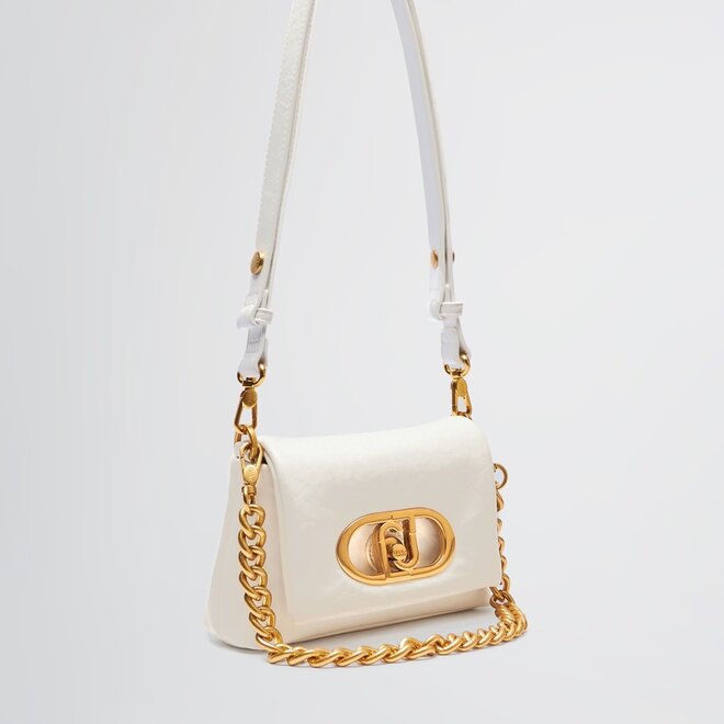 La Puffy crossbody S off white