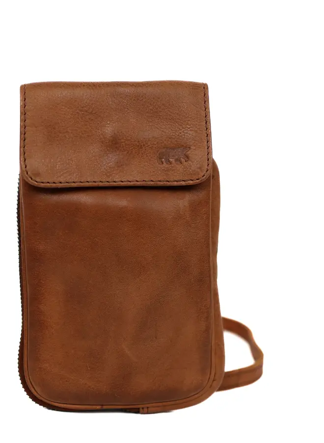 Telefoontasje Romee  Cognac