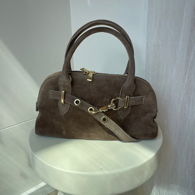 Molly Suede Taupe