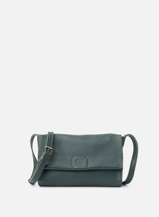 Chester TB Crossbody Flap Donkergroen
