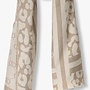 Monogram Sjaal Beige