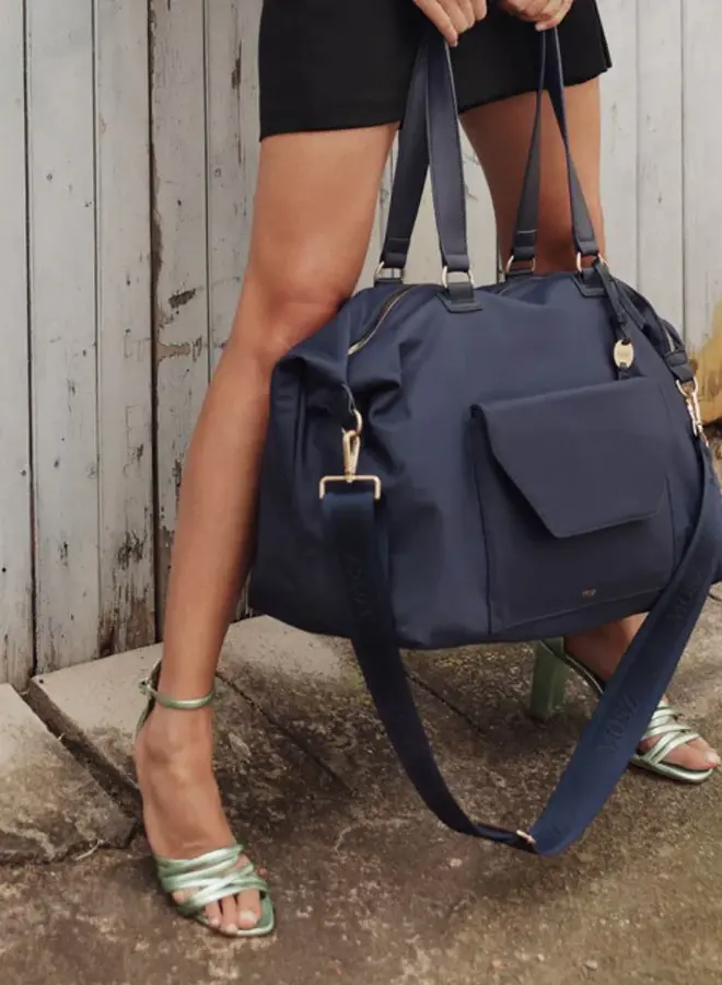 Sandy Weekendtas Donkerblauw