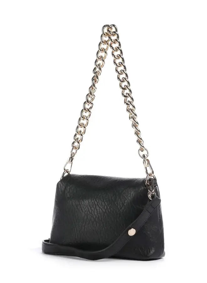 La Puffy Crossbody S Zwart