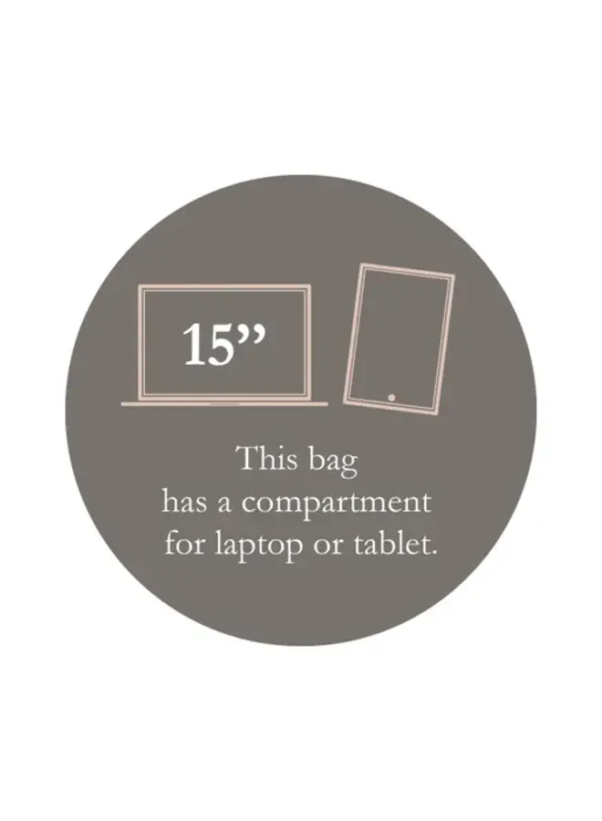 Cambridge Laptoptas 15.6 inch Blauw