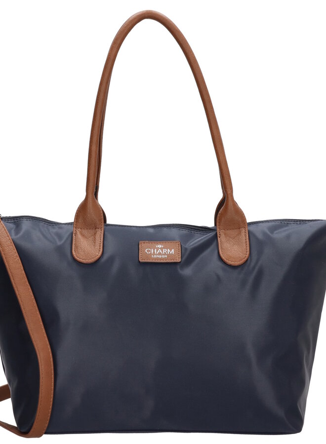 Buckingham Shopper Donkerblauw