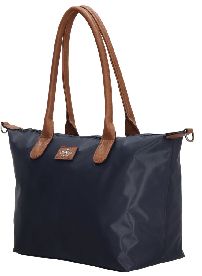 Buckingham Shopper Donkerblauw