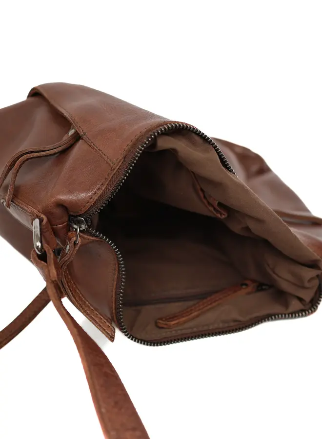 Schoudertas Stella MJ1999 Donkerbruin