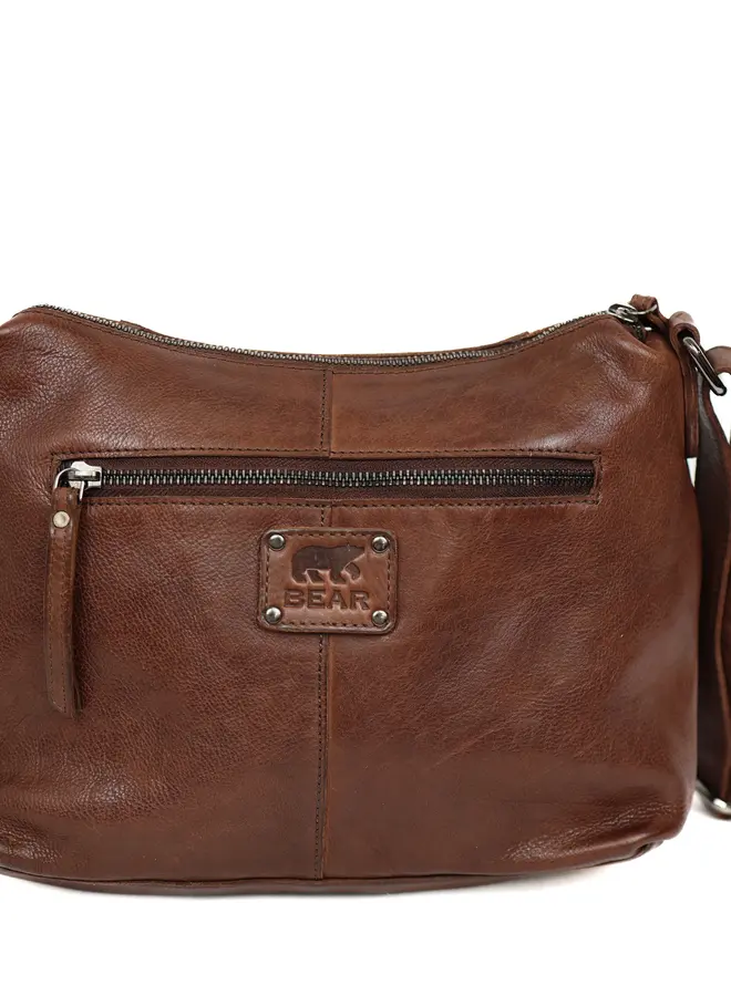 Schoudertas Stella MJ1999 Donkerbruin